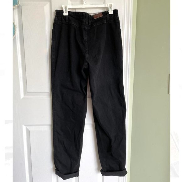 vintage black high waisted jeans - Picture 3 of 5